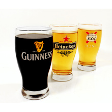 Haonai glass, hot sale cheap beer glass cup